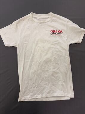 Men’s size sm Ikigai Authentic Brand t shirt titled "Osaka Flower Market" New